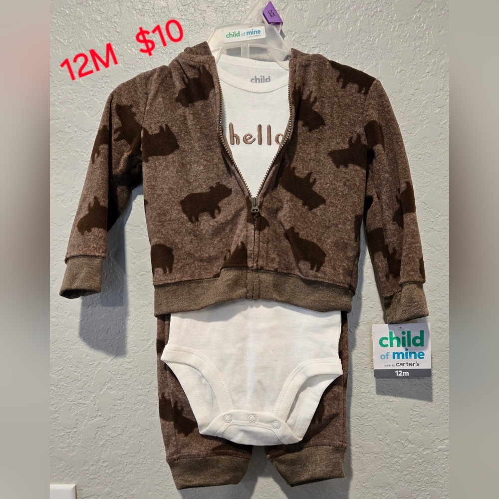 12M Boys 3pc Set